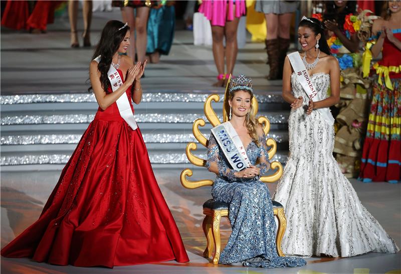 CHINA BEAUTY CONTEST MISS WORLD