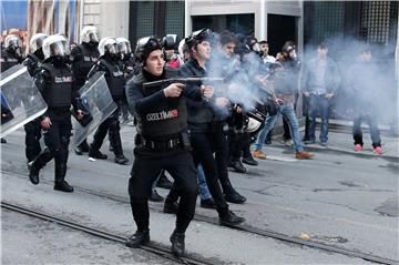 TURKEY KURDS PROTEST