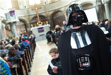 GERMANY RELIGION STAR WARS MASS