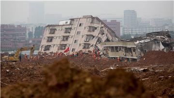 CHINA ACCIDENTS SHENZHEN LANDSLIDE