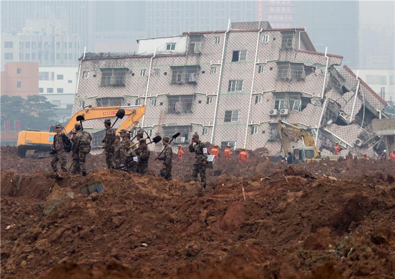 CHINA ACCIDENTS SHENZHEN LANDSLIDE