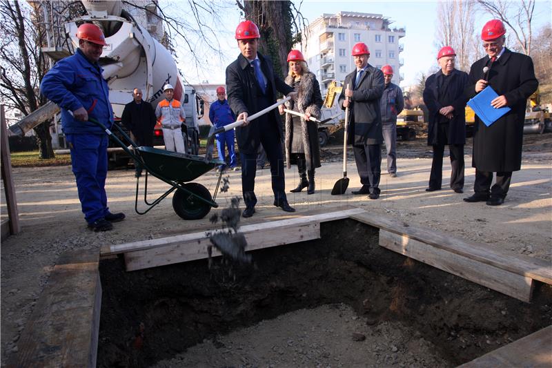 Svečano polaganje kamena temeljca za zgradu Zavoda za forenzičku psihijatriju Klinike za psihijatriju Vrapče