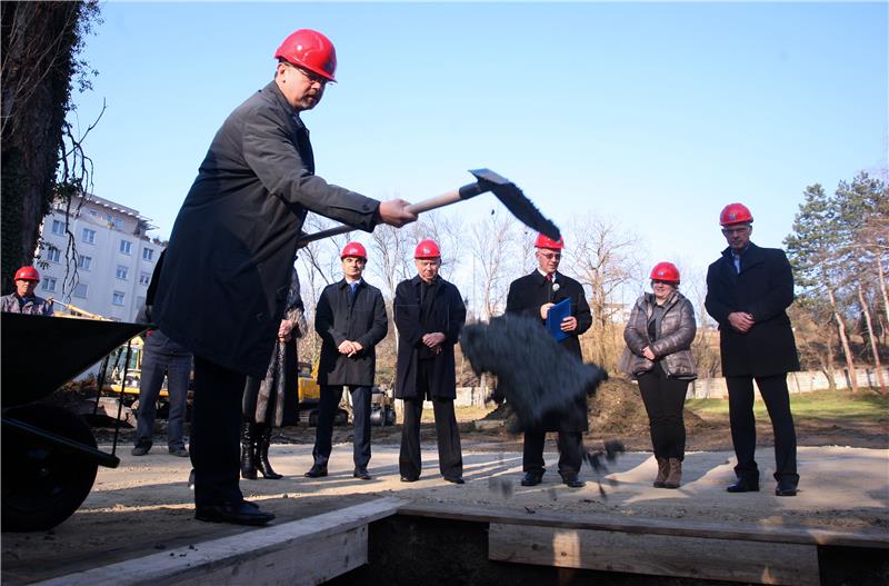 Svečano polaganje kamena temeljca za zgradu Zavoda za forenzičku psihijatriju Klinike za psihijatriju Vrapče