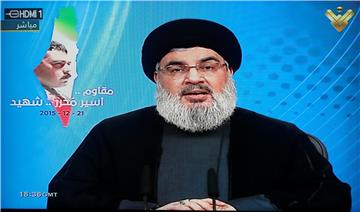 LEBANON HEZBOLLAH NASRALLAH TV ADDRESS