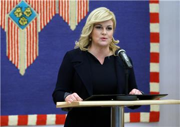 Predsjednica RH Kolinda Grabar-Kitarović dala je izjavu za medije