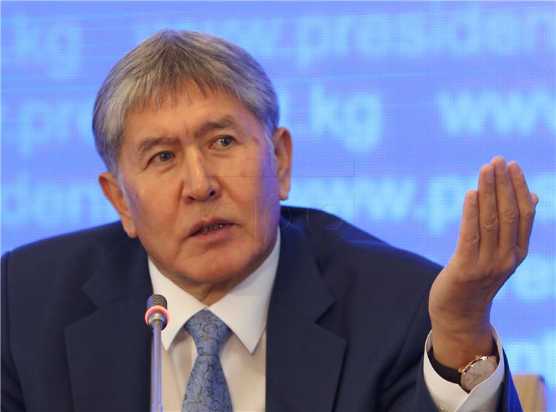 KYRGYZSTAN PRESIDENT ATAMBAYEV