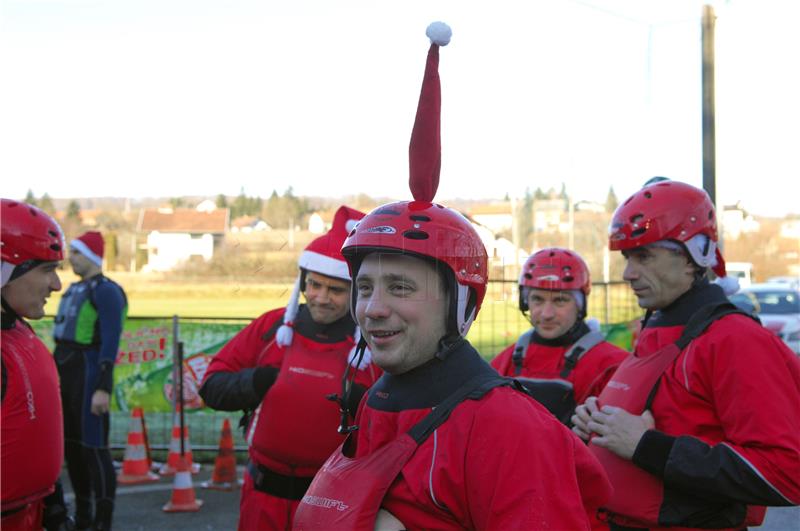 Božićni humanitarni rafting na Mrežnici