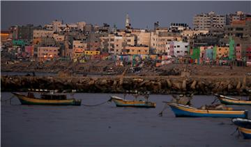 MIDEAST ISRAEL PALESTINIAN PAINTED HOUSES