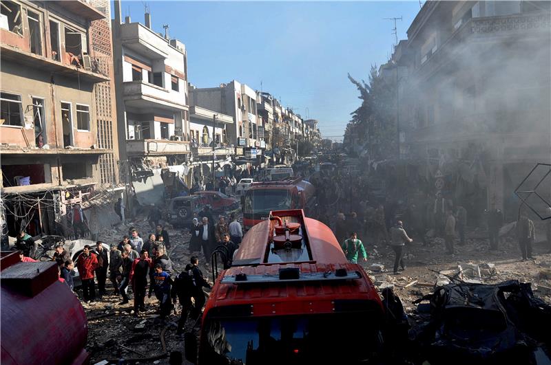 SYRIA HOMS BLAST