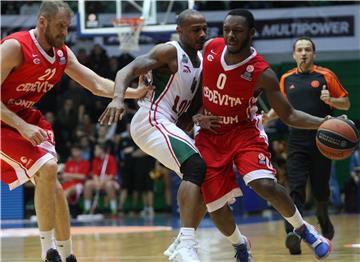 Euroliga: Cedevita - Lokomotiv Kuban