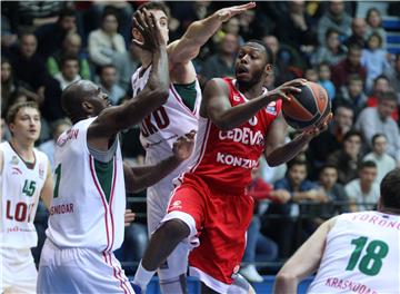 Euroliga: Cedevita - Lokomotiv Kuban