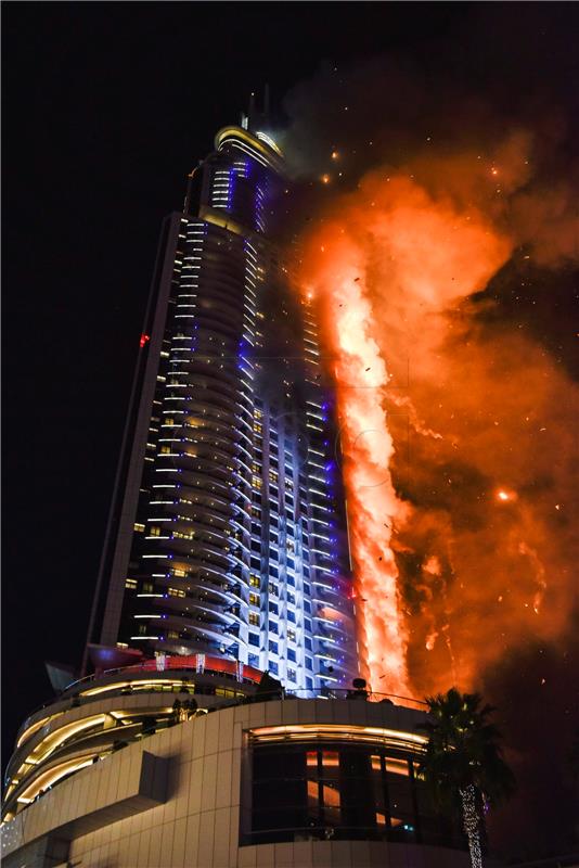 epaselect UAE DUBAI HOTEL FIRE