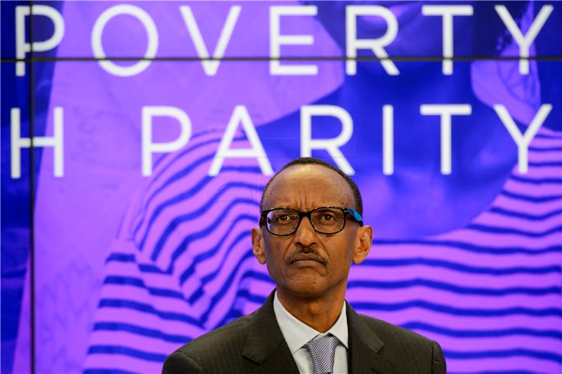 FILE SWITZERLAND RWANDA PAUL KAGAME