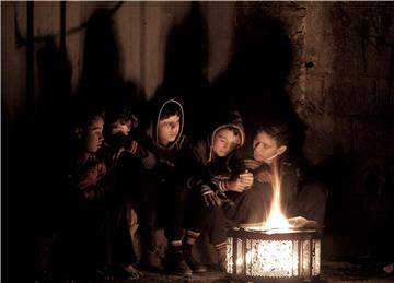 MIDEAST ISRAEL PALESTINIAN GAZA COLD WEATHER