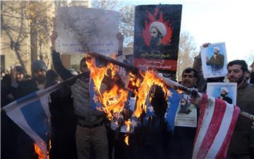 IRAN SAUDI ARABIA EXECUTION PROTEST