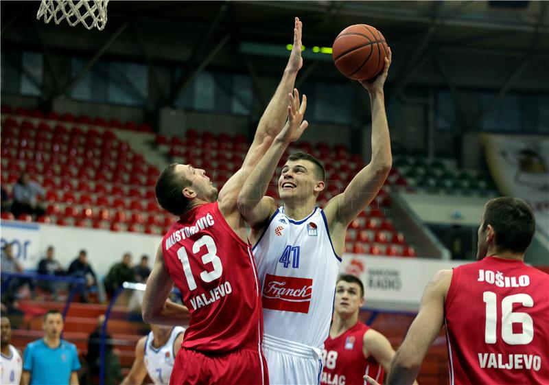 Utakmica 18. kola ABA lige: Cibona - Metalac 