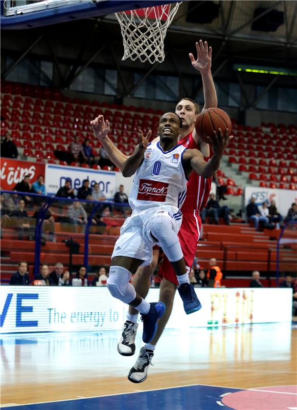 Utakmica 18. kola ABA lige: Cibona - Metalac 