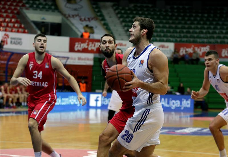 Utakmica 18. kola ABA lige: Cibona - Metalac 