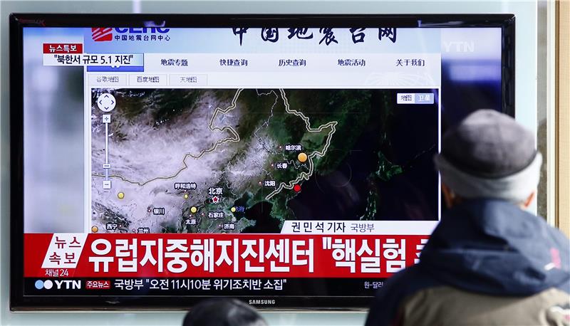 SOUTH KOREA NORTH KOREA H-BOMB TEST