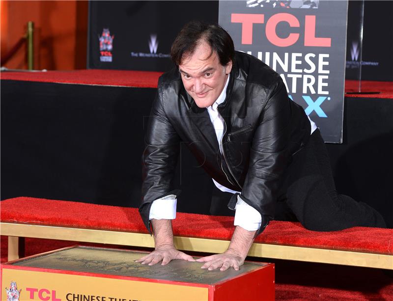 Quentin Tarantino ostavio otiske u Hollywoodu