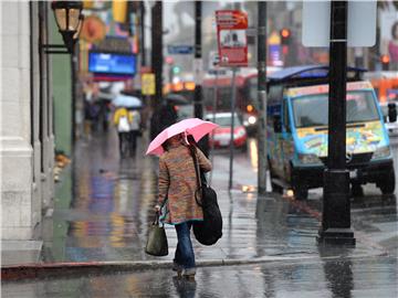 USA WEATHER CALIFORNIA EL NINO RAIN