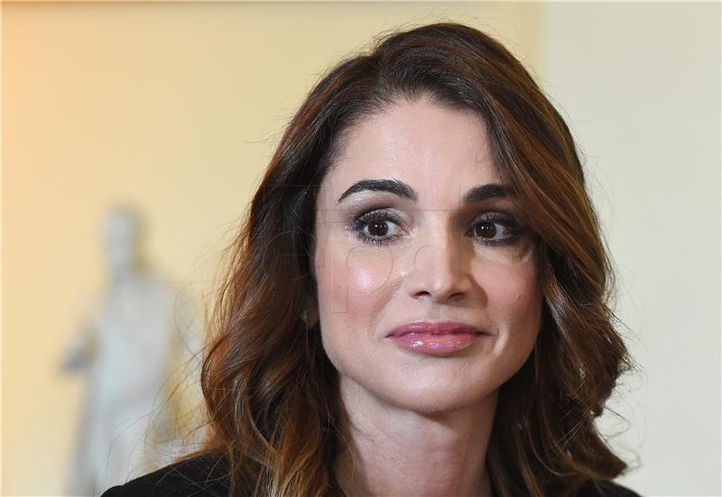 BRITAIN POLITICS QUEEN RANIA OF JORDAN