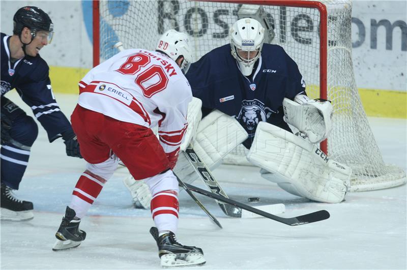 Utakmica 50. kola KHL-a: Medveščak - Spartak