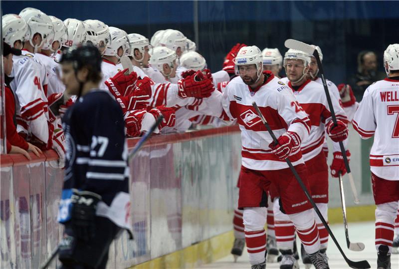 Utakmica 50. kola KHL-a: Medveščak - Spartak