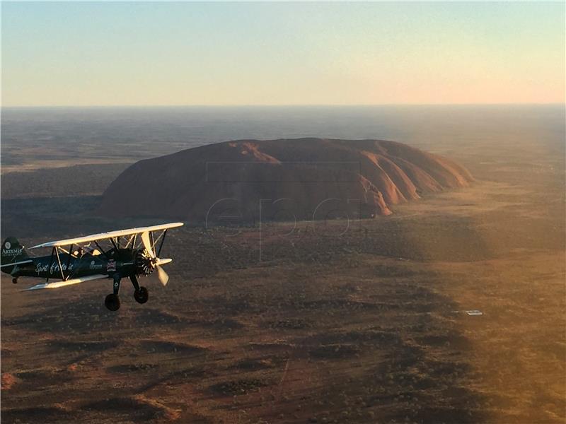 AUSTRALIA SPIRIT OF ARTEMIS SOLO FLIGHT