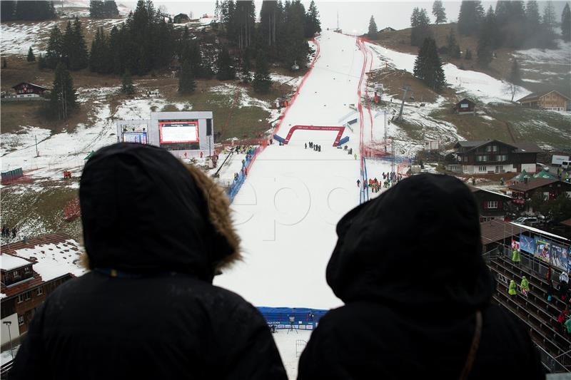 Adelboden: Zbog kiše otkazan veleslalom za skijaše