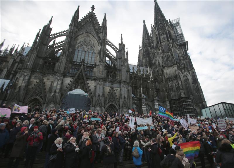 GERMANY COLOGNE PROTEST SEX ATTACKS