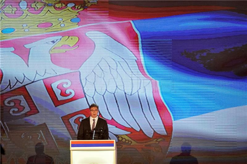 Vucic says Serbia to continue supporting Bosnian Serb entity