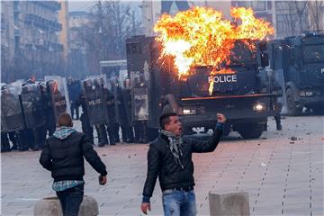 KOSOVO PROTEST