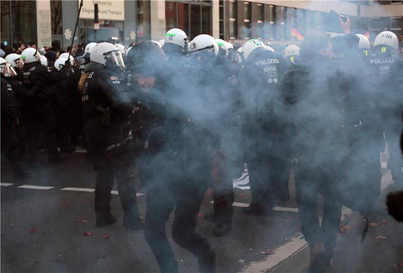 GERMANY COLOGNE PROTEST