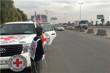 SYRIA ICRC AID CONVOY