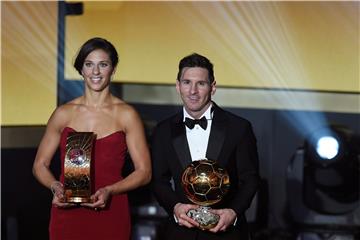 SWITZERLAND SOCCER FIFA BALLON D'OR 2015