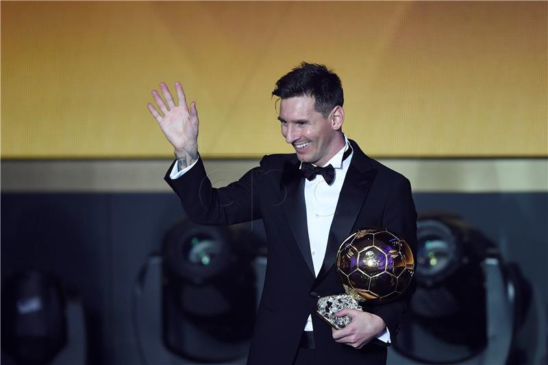 SWITZERLAND SOCCER FIFA BALLON D'OR 2015