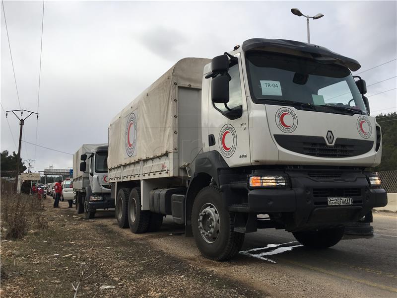 SYRIA ICRC AID CONVOY