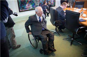 GERMANY GOVERNMENT CABINET MEETING