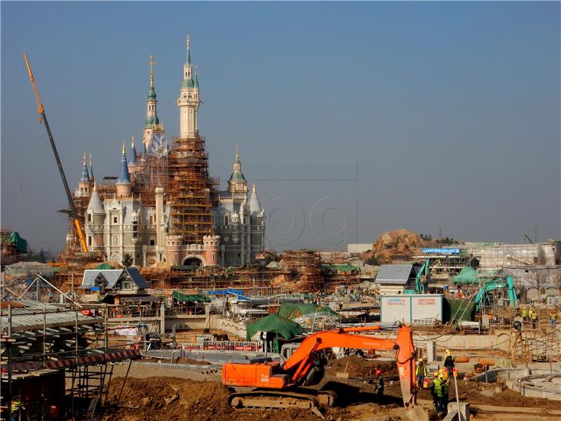 CHINA DISNEY RESORT CONSTRUCTION