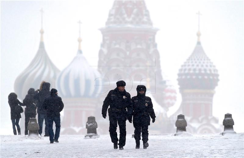 RUSSIA WEATHER SNOWFALL