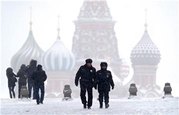 RUSSIA WEATHER SNOWFALL