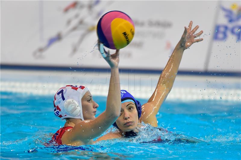 EP vaterpolo (ž): Hrvatska - Srbija 4-8