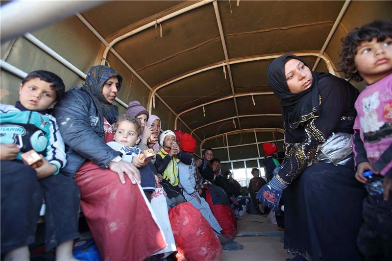 JORDAN SYRIAN REFUGEES ARRIVALS