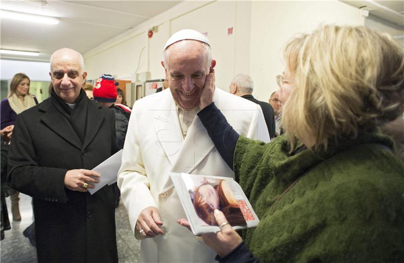 ITALY POPE FRANCIS CARE HOME