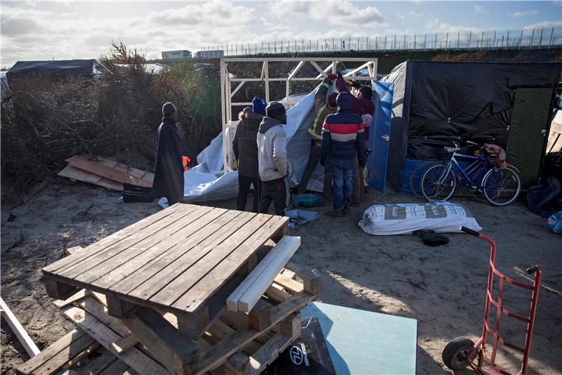 FRANCE CALAIS MIGRANTS JUNGLE