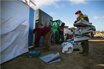 FRANCE CALAIS MIGRANTS JUNGLE