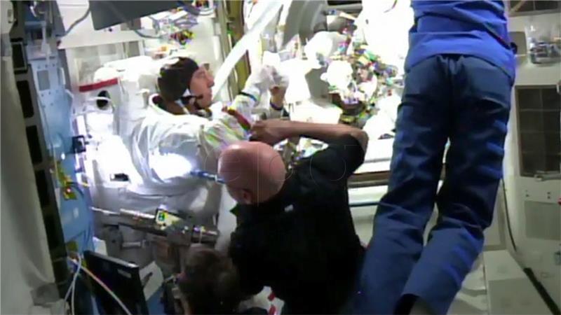 SPACE ISS SPACEWALK WATER