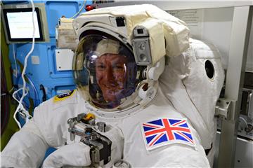 SPACE ISS BRITISH ASTRONAUT