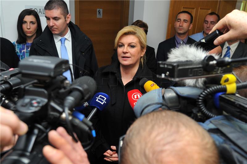 Grabar-Kitarovic: Oreskovic's not coming from political milieu is his advantage